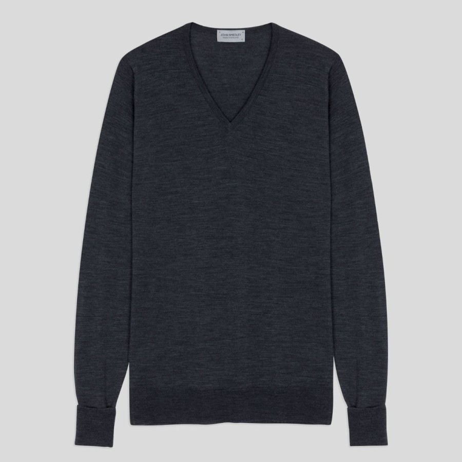 Men John Smedley Jumpers | Bobby - Extra Fine Merino Wool Jumper