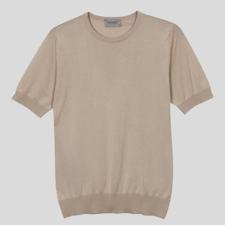 Women John Smedley Tops | Nell - John Smedley'S Sea Island Cotton T-Shirt