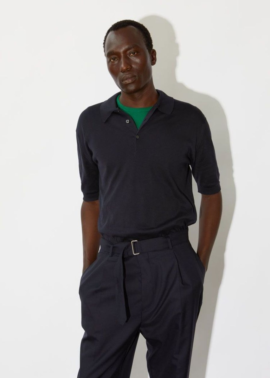 Men John Smedley Polo Shirts | Isis - John Smedley'S Sea Island Cotton Polo Shirt