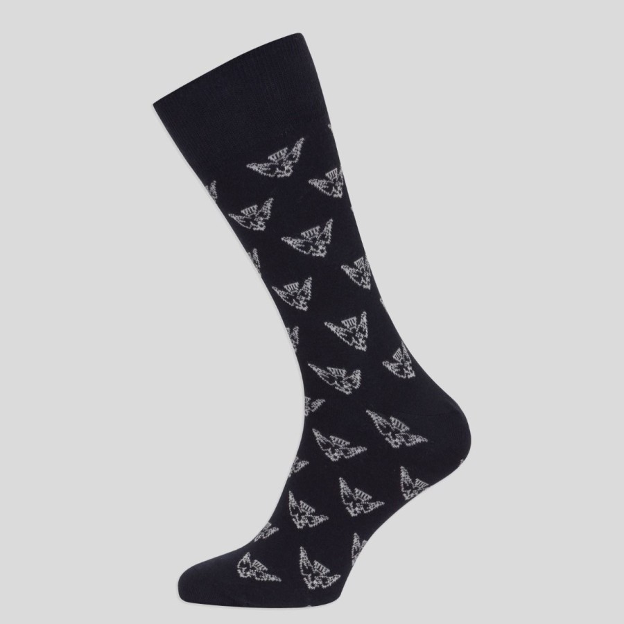 Men John Smedley | Jaybird - Cotton And Nylon Socks