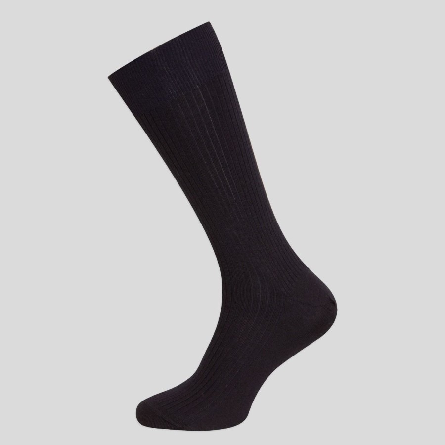 Men John Smedley | Rowsely - Merino Wool And Nylon Socks