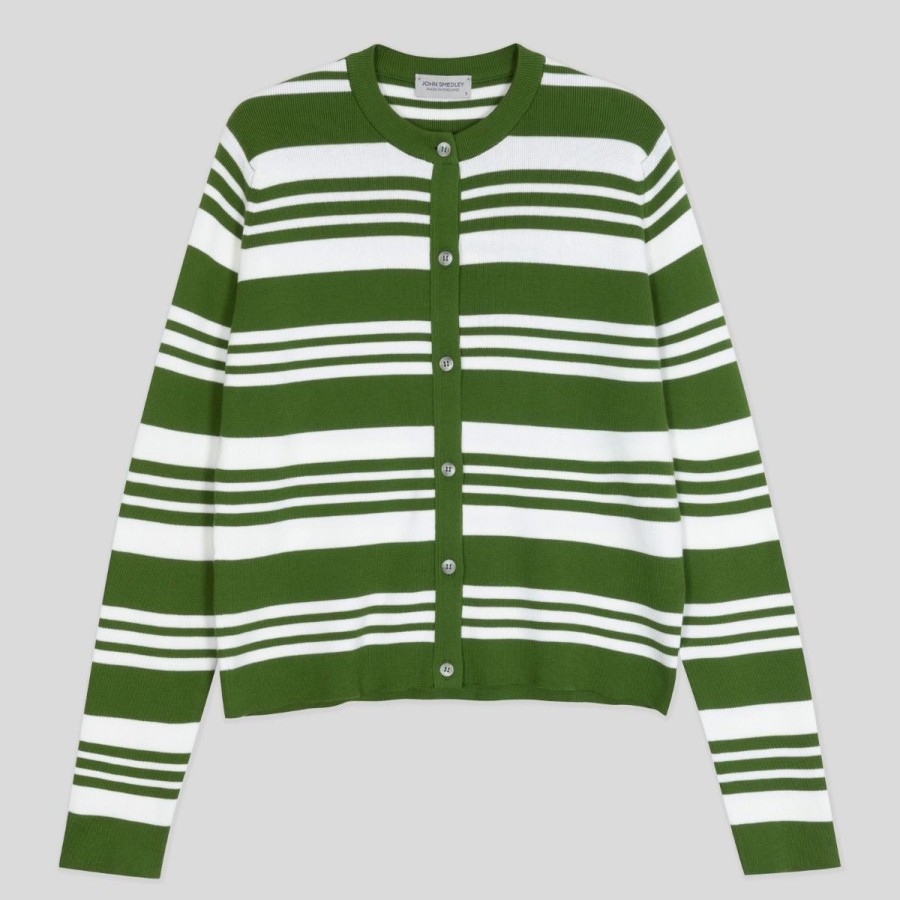 Women John Smedley Cardigans | Afia - John Smedley'S Sea Island Cotton Cardigan