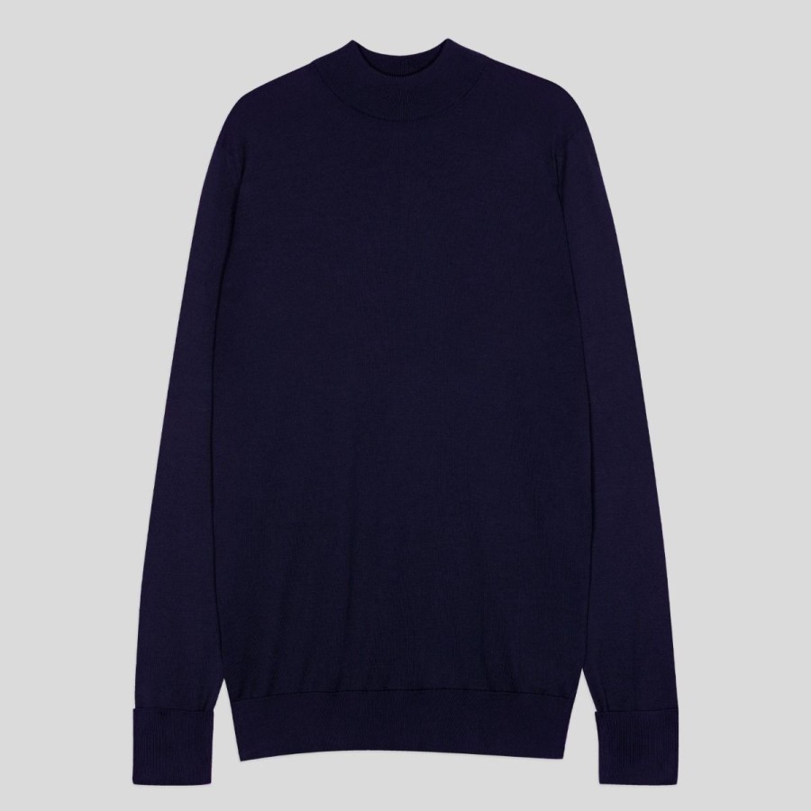 Men John Smedley Jumpers | Oakdale - John Smedley'S Sea Island Cotton Jumper