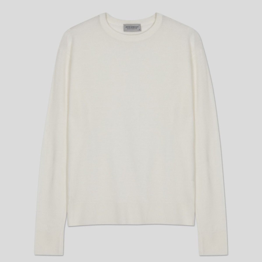 Women John Smedley Jumpers | Emmy - Extra Fine Merino Wool Jumper