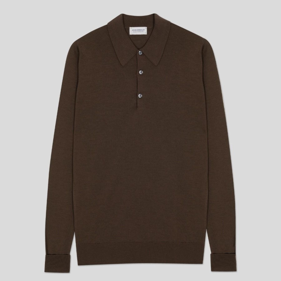 Men John Smedley Polo Shirts | Dorset - Extra Fine Merino Wool Polo Shirt