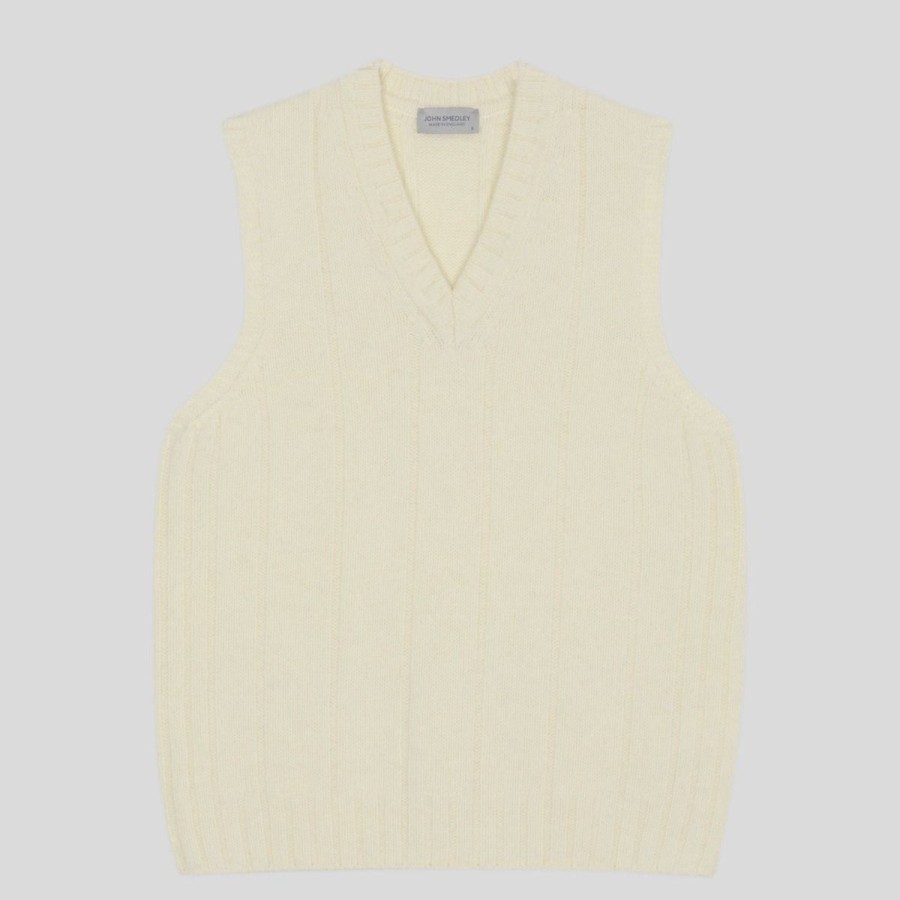 Women John Smedley Jumpers | Balmoral - 100% British Wool Sweater Vest