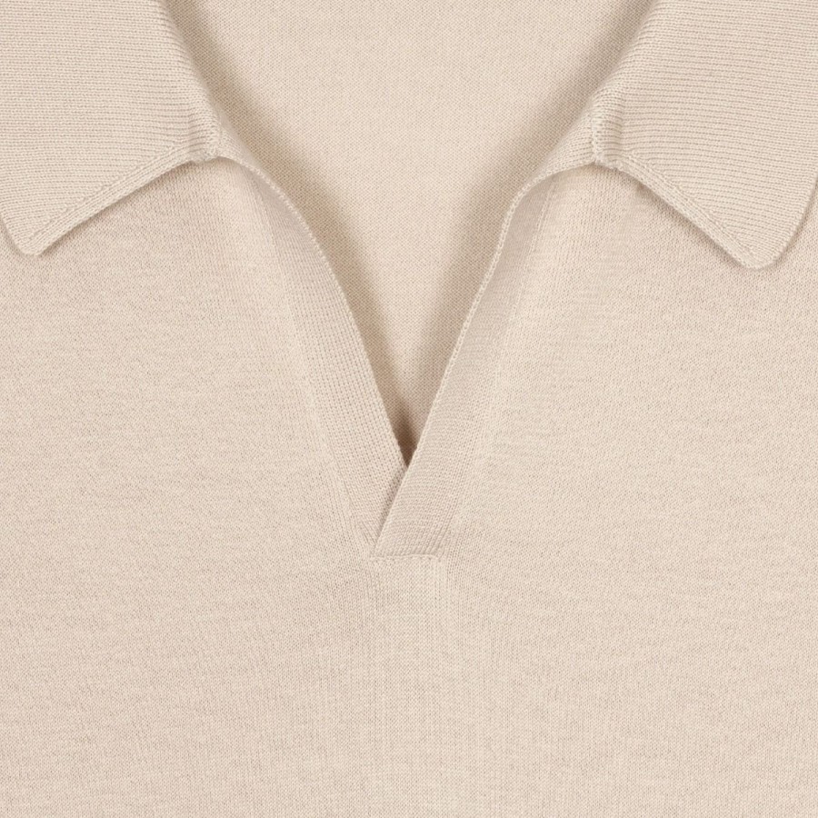 Men John Smedley Polo Shirts | Noah - John Smedley'S Sea Island Cotton Shirt