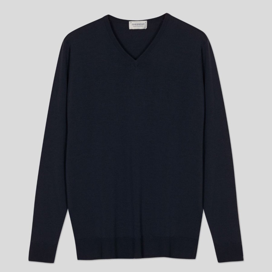 Men John Smedley Jumpers | Packham - Extra Fine Merino Wool Jumper