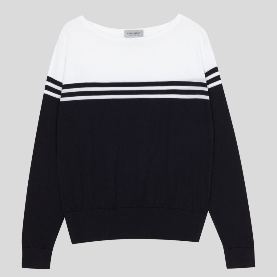 Women John Smedley Jumpers | Dionn - John Smedley'S Sea Island Cotton Jumper