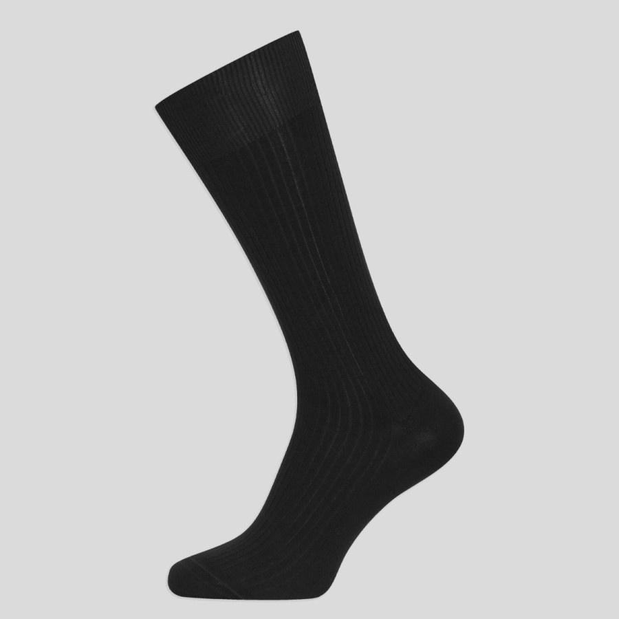 Men John Smedley | Edale - Cotton And Nylon Socks