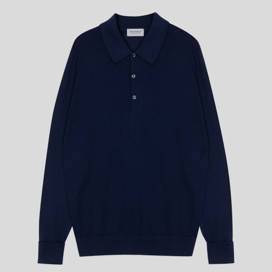 Men John Smedley Polo Shirts | Finchley - John Smedley'S Sea Island Cotton Polo Shirt