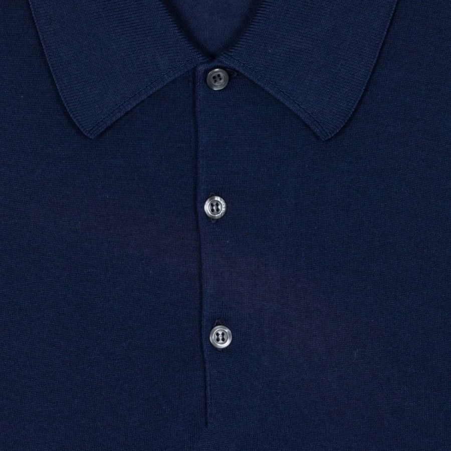 Men John Smedley Polo Shirts | Finchley - John Smedley'S Sea Island Cotton Polo Shirt