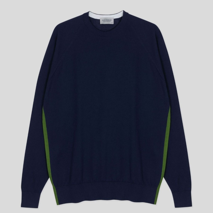 Men John Smedley Jumpers | Camryn - John Smedley'S Sea Island Cotton Jumper