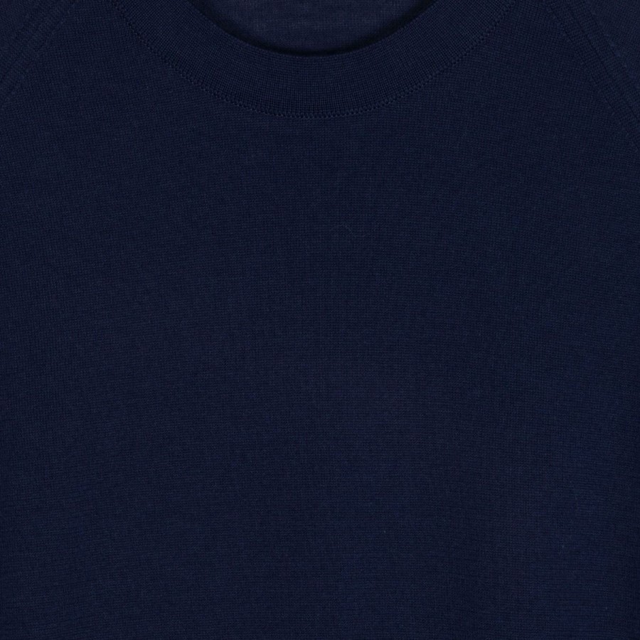 Men John Smedley Jumpers | Camryn - John Smedley'S Sea Island Cotton Jumper