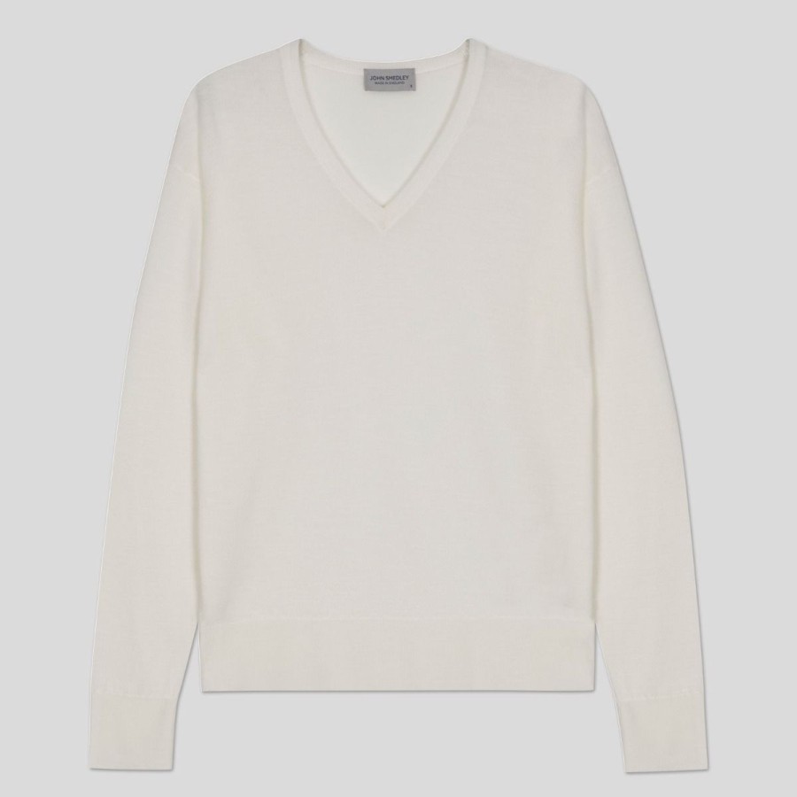 Women John Smedley Jumpers | Oona - Extra Fine Merino Wool Jumper