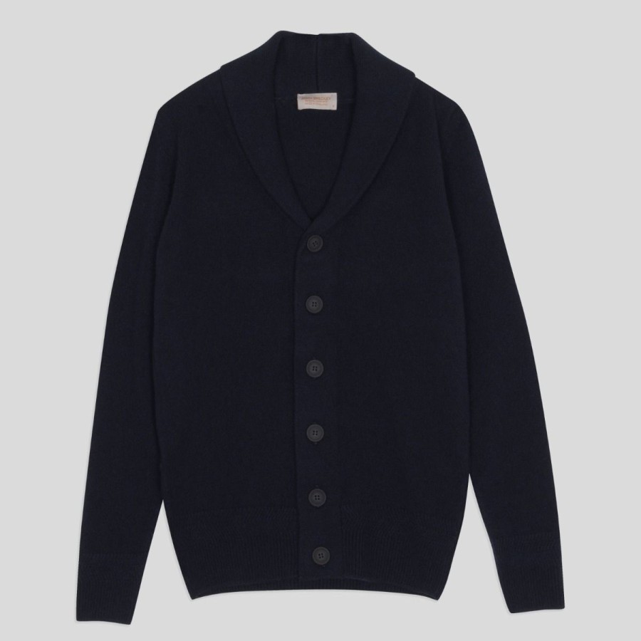 Men John Smedley Jackets | Cullen - John Smedley'S Eco Cashmere Jacket