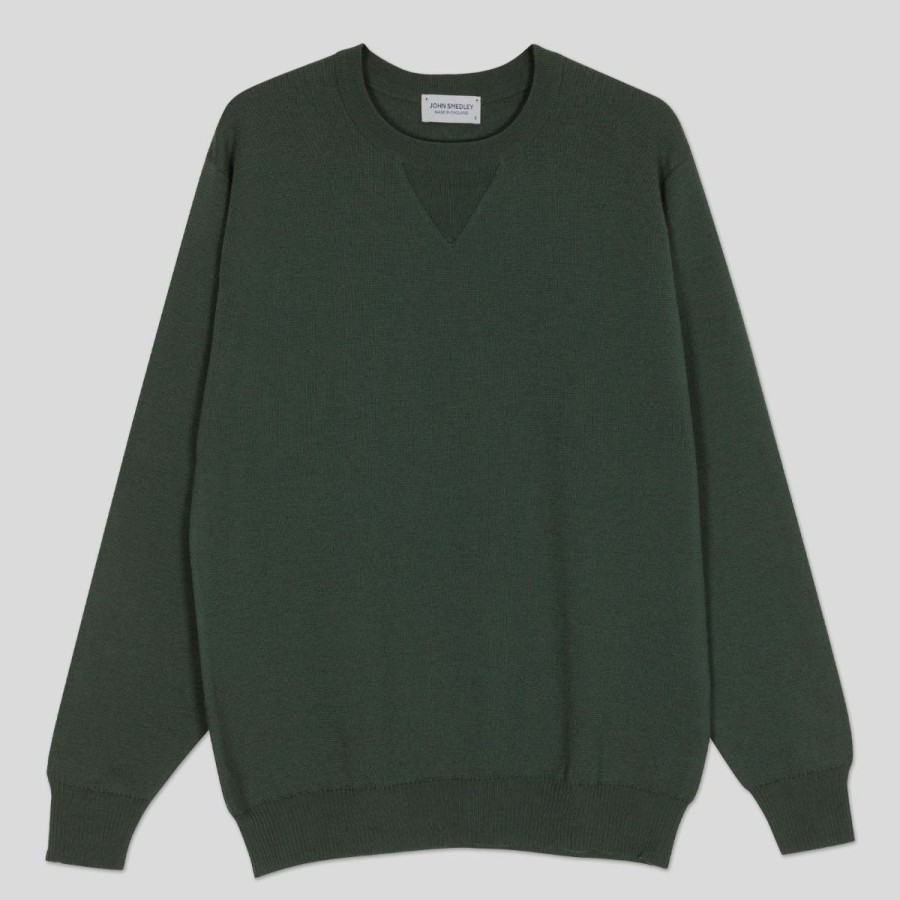 Men John Smedley Jumpers | Gonson - Extra Fine Merino Wool Jumper