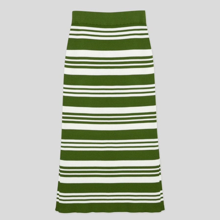 Women John Smedley Dresses & Skirts | Hana - John Smedley'S Sea Island Cotton Skirt